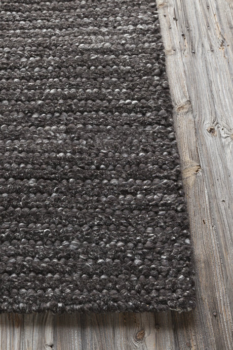 Chandra Anni ANN-11404 Brown and Ivory rug, corner detail