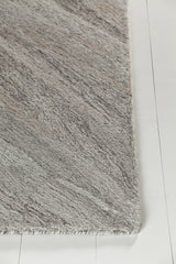 Chandra Anya ANY-44101 Silver and Grey rug, corner detail