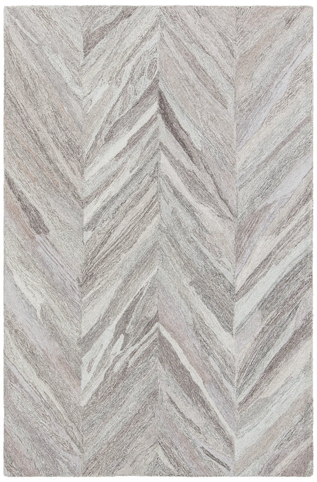 Chandra Anya ANY-44101 Silver and Grey rug, flat view