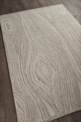 Chandra Anya ANY-44102 Tan and Grey rug, angled side view