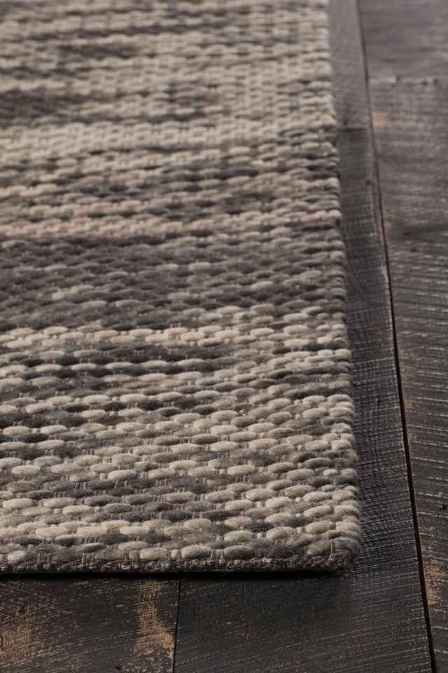 Chandra Argos ARG-51501 Grey and Cream rug, corner detail