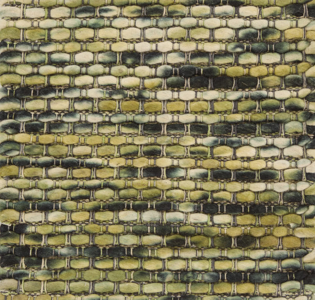 Chandra Argos ARG-51502 Cream and Green rug, texture close-up