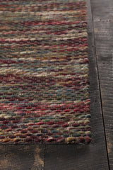 Chandra Argos ARG-51503 Red and Multi rug, corner detail