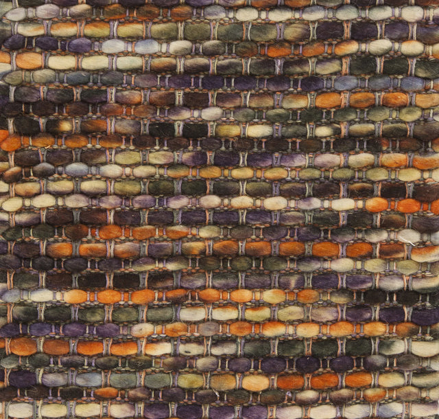 Chandra Argos ARG-51504 Orange and Multi rug, texture close-up