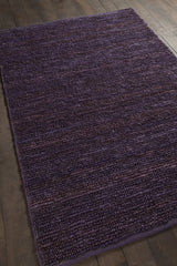 Chandra Arlene ARL-29904 Purple rug, angled side view