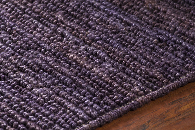 Chandra Arlene ARL-29904 Purple rug, side detail view