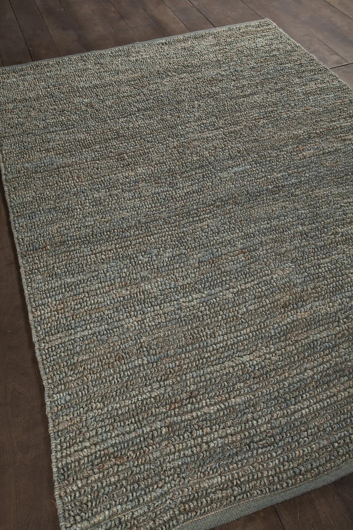 Chandra Arlene ARL-29905 Green rug, angled side view