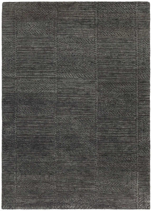 Chandra Ashton ASH-48703 Grey rug, flat view