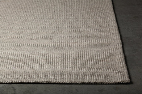 Chandra Aspen ASP-50500 Silver and Beige rug, corner detail