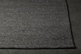 Chandra Aspen ASP-50502 Grey rug, corner detail