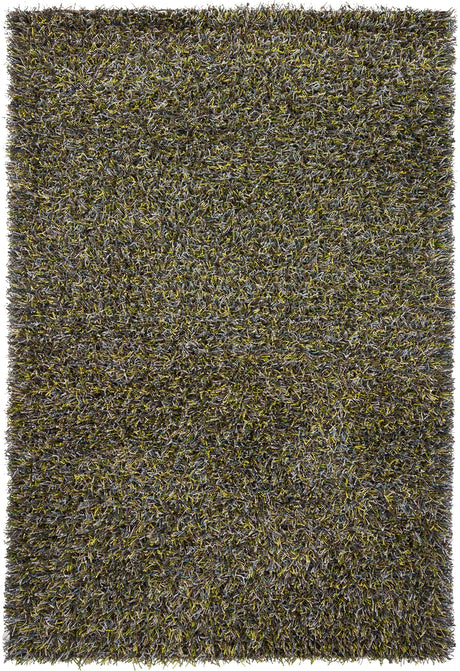 Chandra Astrid AST-14300 Yellow and Brown and Green and Blue and Ivory rug, flat view