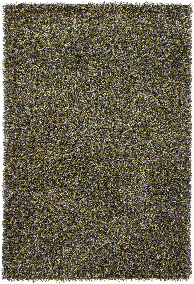 Chandra Astrid AST-14300 Yellow and Brown and Green and Blue and Ivory rug, flat view