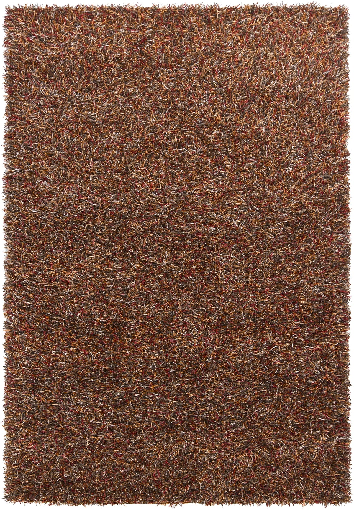 Chandra Astrid AST-14301 Red and Orange and Brown and Grey and Black rug, flat view