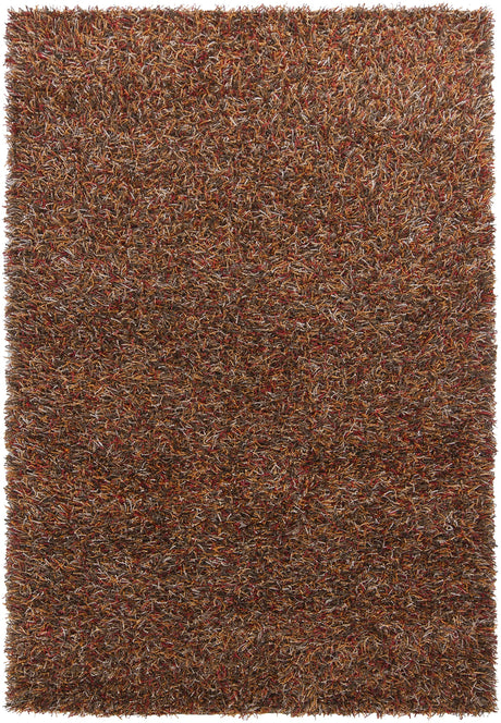 Chandra Astrid AST-14301 Red and Orange and Brown and Grey and Black rug, flat view