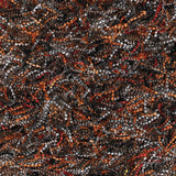 Chandra Astrid AST-14301 Red and Orange and Brown and Grey and Black rug, texture close-up