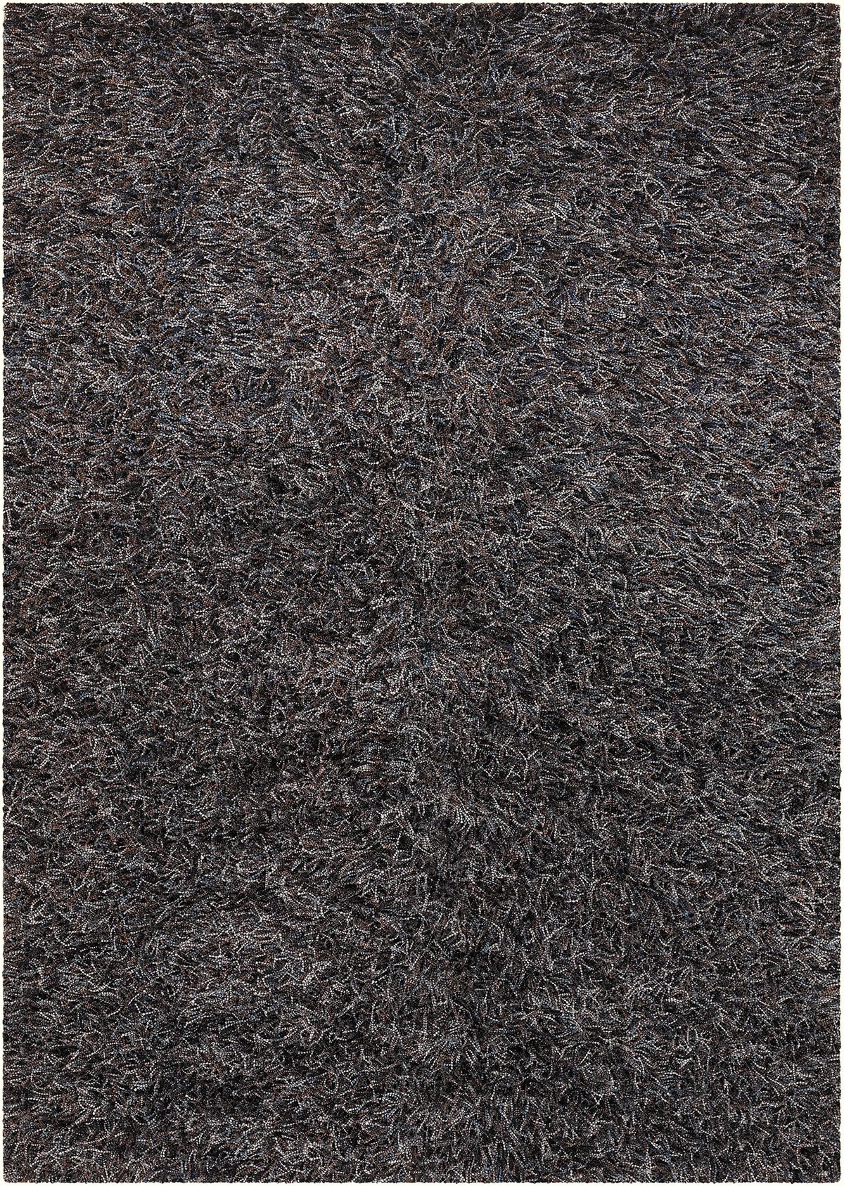 Chandra Astrid AST-14303 Brown and Blue and Grey and Black rug, flat view