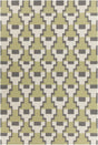Chandra Avon AVO-34402 Green and Grey and White rug, flat view