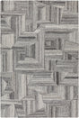 Chandra Avril AVR-49200 Grey and White rug, flat view