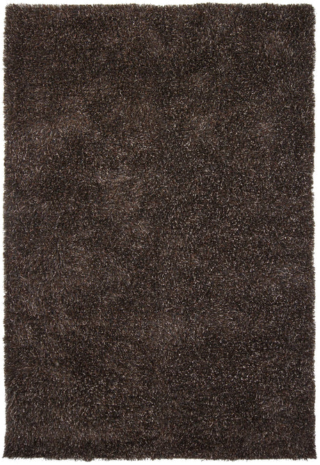 Chandra Barun BAR-21300 Brown and Blue and Ivory rug, flat view