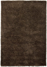 Chandra Barun BAR-21301 Brown and Purple and Gold rug, flat view