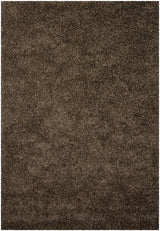 Chandra Barun BAR-21302 Brown and Ivory and Gold rug, flat view