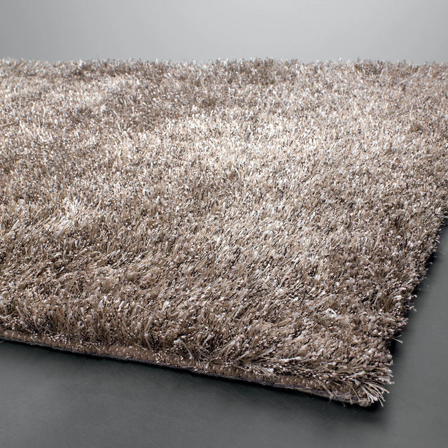 Chandra Barun BAR-21303 Grey and Ivory and Charcoal rug, corner detail