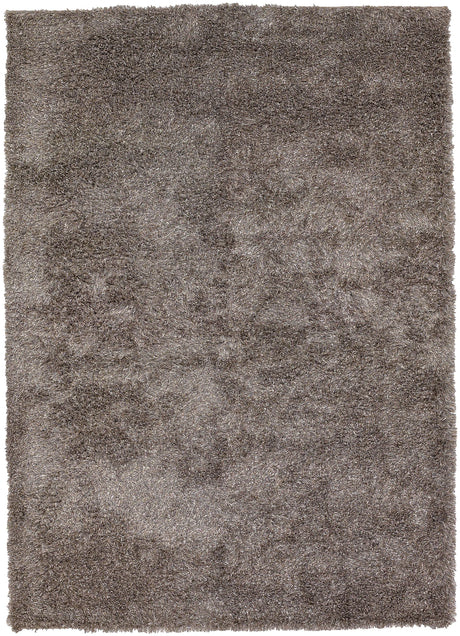 Chandra Barun BAR-21303 Grey and Ivory and Charcoal rug, flat view