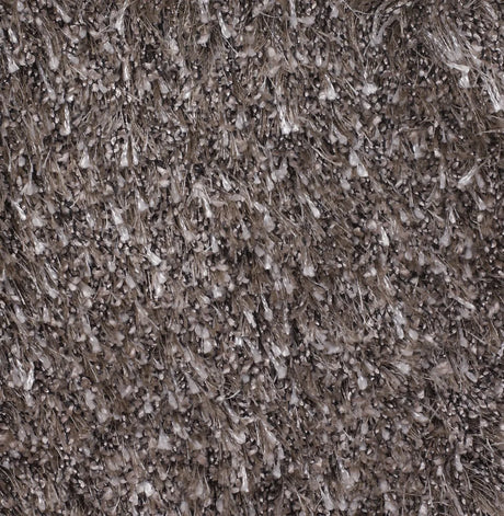Chandra Barun BAR-21303 Grey and Ivory and Charcoal rug, texture close-up