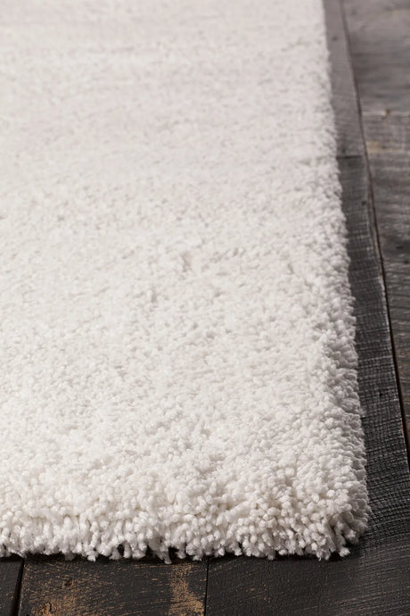 Chandra Bella BEL-51400 White rug, corner detail