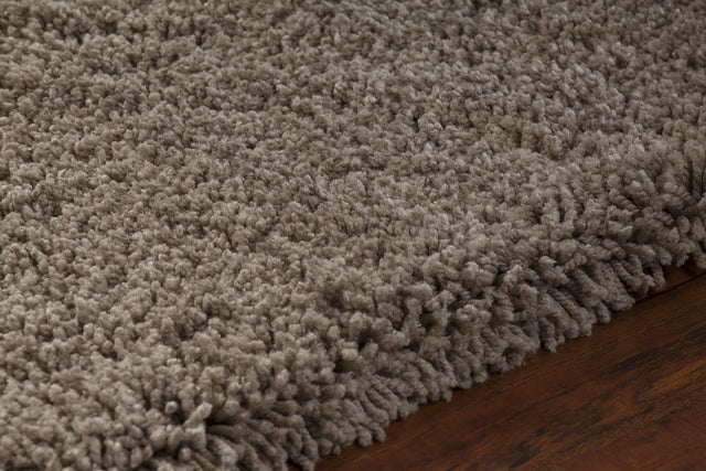 Chandra Bella BEL-51402 Taupe rug, side detail view