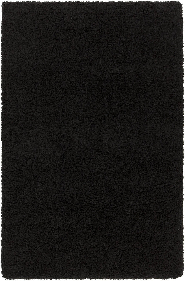 Chandra Bella BEL-51404 Black rug, flat view