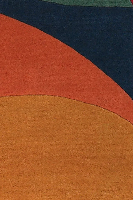 Chandra Bense Garza BEN-3010 Multi rug, texture close-up