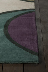 Chandra Bense Garza BEN-3011 Multi rug, corner detail
