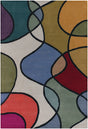 Chandra Bense Garza BEN-3011 Multi rug, flat view