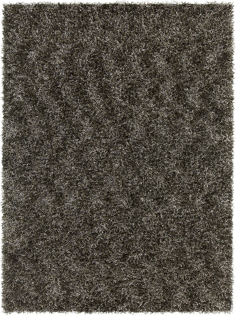 Chandra Blossom BLO-29400 Charcoal and Grey and Ivory rug, flat view