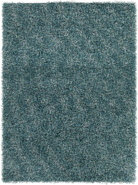 Chandra Blossom BLO-29401 Blue rug, flat view