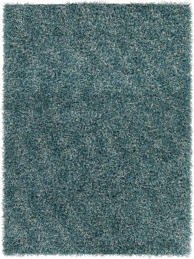 Chandra Blossom BLO-29401 Blue rug, flat view