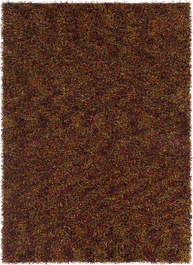 Chandra Blossom BLO-29402 Red and Orange rug, flat view