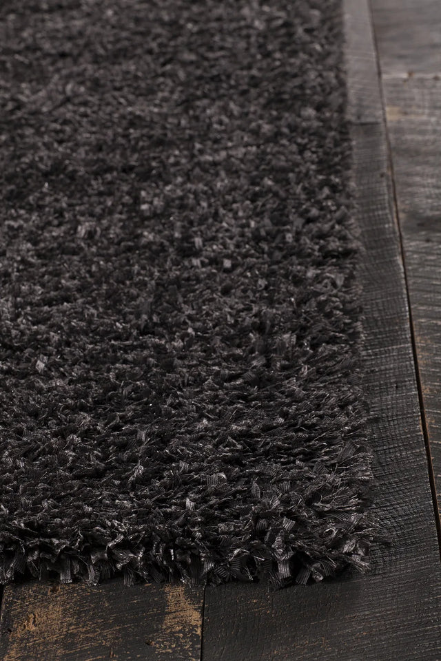 Chandra Bolero BOL-51304 Black rug, corner detail