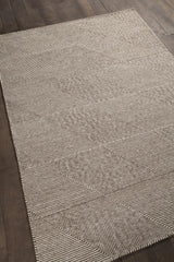 Chandra Bristol BRI-35808 Brown and White rug, angled side view