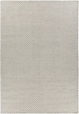 Chandra Bristol BRI-35809 Grey and White rug, flat view