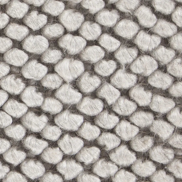 Chandra Burton BUR-34900 Silver rug, texture close-up