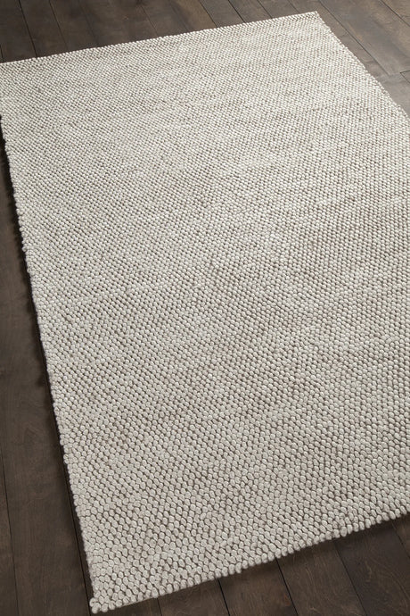 Chandra Burton BUR-34901 Beige rug, angled side view