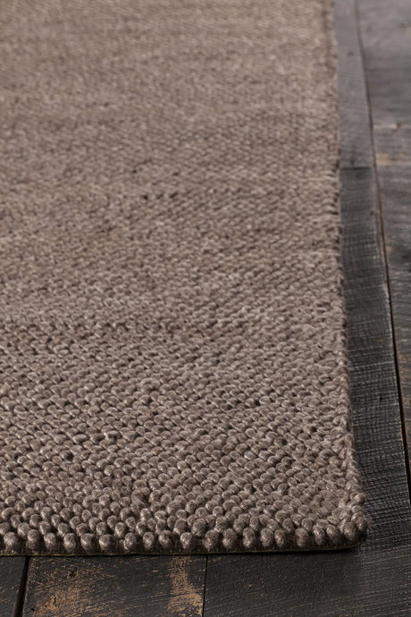 Chandra Burton BUR-34903 Taupe rug, corner detail