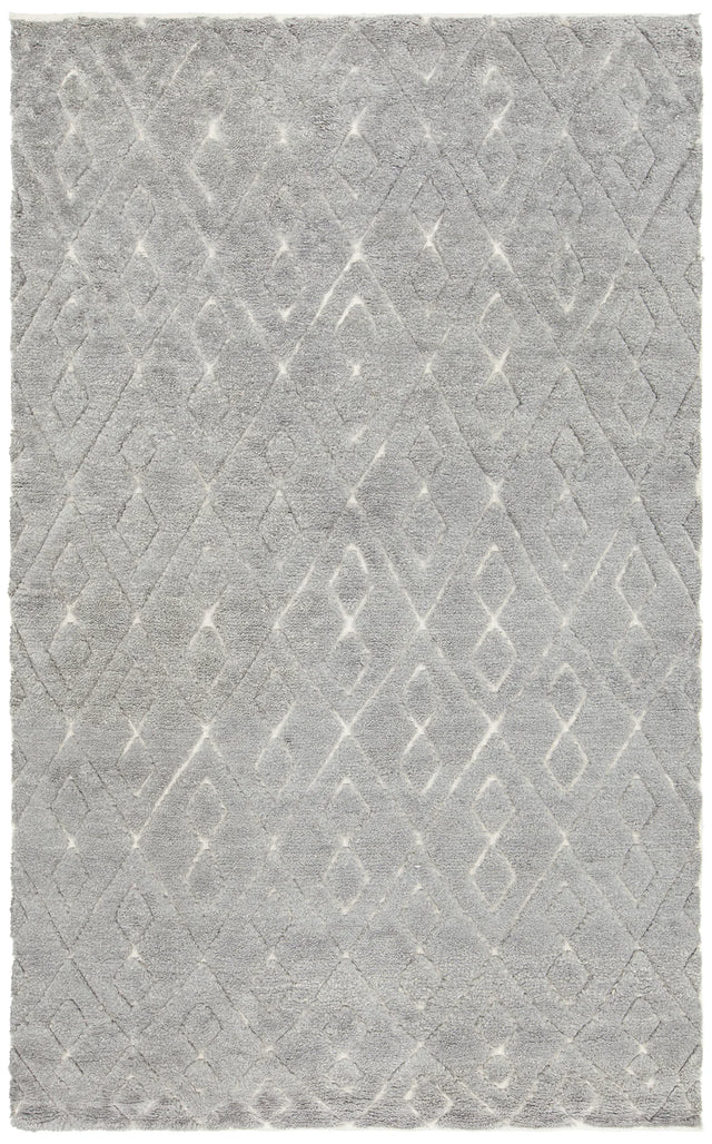 Chandra Catalina CAT-45100 Silver rug, flat view