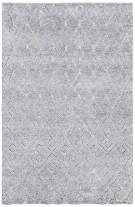 Chandra Catalina CAT-45103 Blue rug, flat view