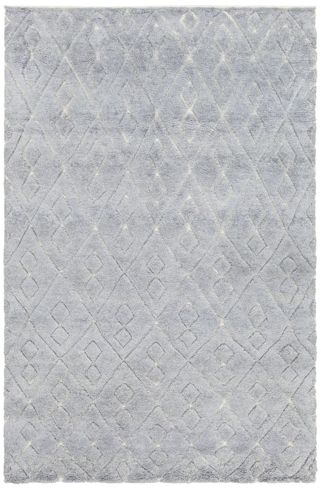 Chandra Catalina CAT-45103 Blue rug, flat view
