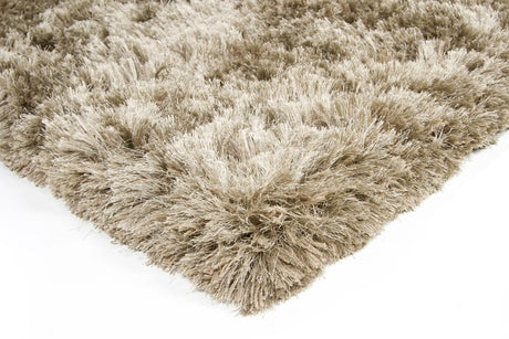 Chandra Celecot CEL-4701 Taupe rug, corner detail