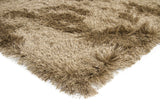 Chandra Celecot CEL-4702 Green rug, corner detail