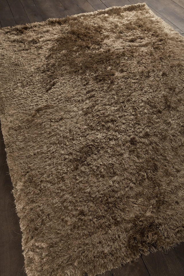 Chandra Celecot CEL-4702 Green rug, angled side view